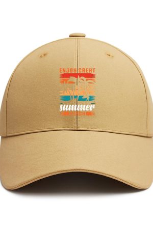 Adventurer Motorbike Joyful Graphic Cotton Baseball Hat