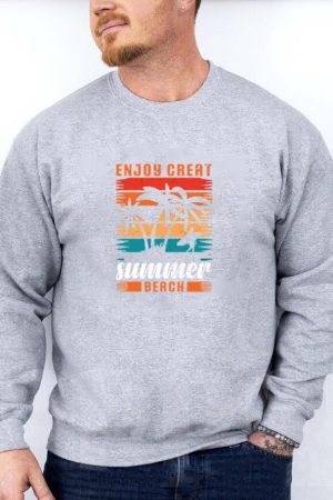 Adventurer Motorbike Joyful Graphic Sweatshirt