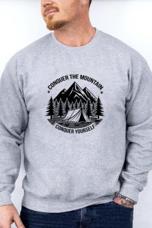 Adventurer Motorbike Peaceful Graphic Sweatshirt