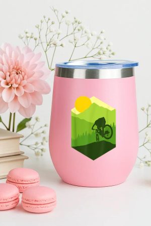 Bike More Road Mountain Cycling 12oz Tumbler