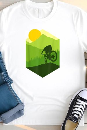 Bike More Road Mountain Cycling T Shirt