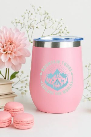 Camper Hiking Brave Bold 12oz Tumbler