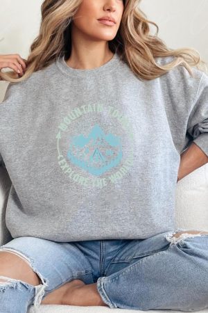 Camper Hiking Brave Bold Sweatshirt