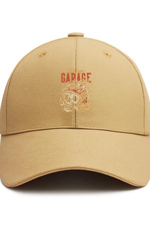 Camper Motorbike Confident Graphic Cotton Baseball Hat