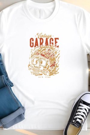 Camper Motorbike Confident Graphic T Shirt