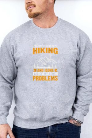 Camper Motorbike Happy Graphic Sweatshirt