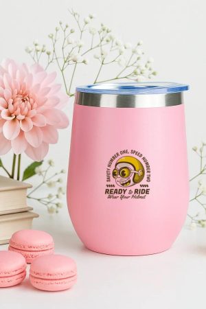 Camper Motorbike Wild Graphic 12oz Tumbler
