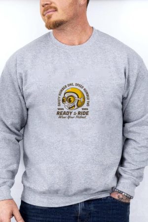 Camper Motorbike Wild Graphic Sweatshirt