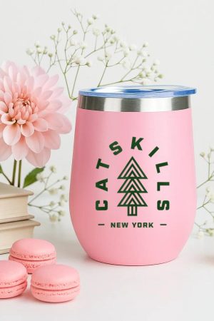 Catskills NY Camping Hiking 12oz Tumbler