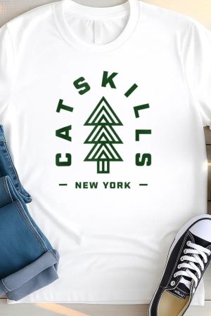 Catskills NY Camping Hiking T Shirt
