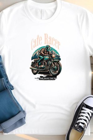 Driver Motorbike Curious Minimal T Shirt