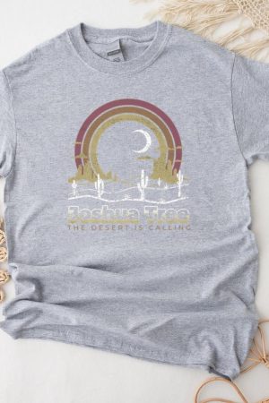 Earth Day Joshua Tree Desert Camping & Hiking T-Shirt