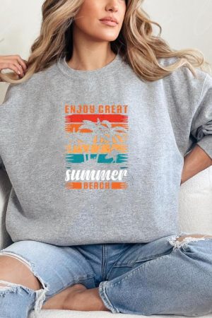 Explorer Hiking Excited Modern Sweatshirt