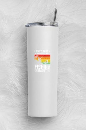 Explorer Hiking Happy Modern Skinny Tumbler 20oz