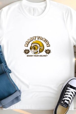 Explorer Motorbike Joyful Edgy T Shirt
