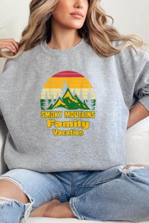 Family Vacation Hiking Camping Sweatshirt