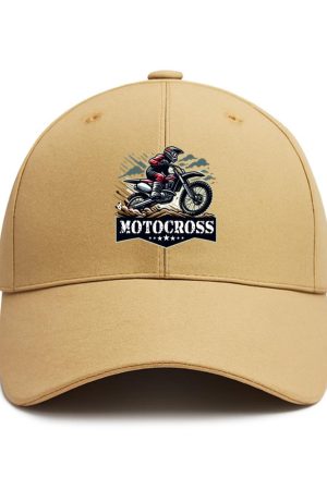 Fisher Motorbike Curious Modern Cotton Baseball Hat