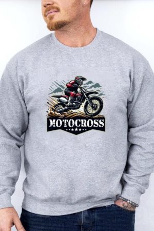 Fisher Motorbike Curious Modern Sweatshirt