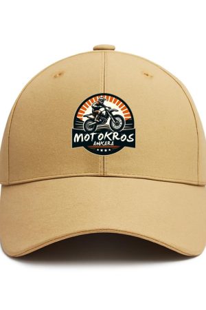 Hiker Motorbike Confident Minimal Cotton Baseball Hat