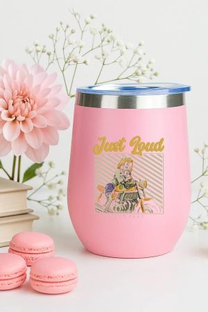 Hiker Motorbike Focused Minimal 12oz Tumbler