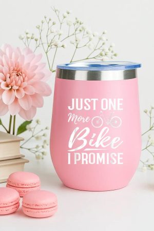 Just One More Bike I Promise Cycling 12oz Tumbler