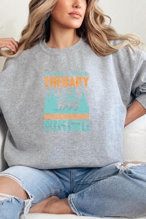 Man Hiking Relaxed Artistic Sweatshirt