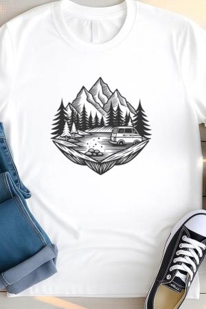Mechanic Motorbike Curious Modern T Shirt