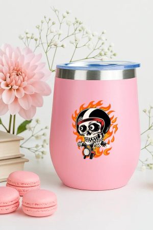 Mechanic Motorbike Joyful Modern 12oz Tumbler