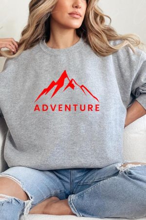 Mountain Adventure Hiking Camping Sweatshirt