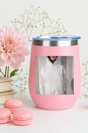 Nature Hiking Joyful Flat 12oz Tumbler