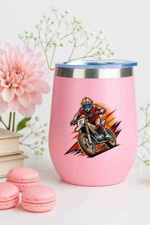 Nature Motorbike Focused Edgy 12oz Tumbler