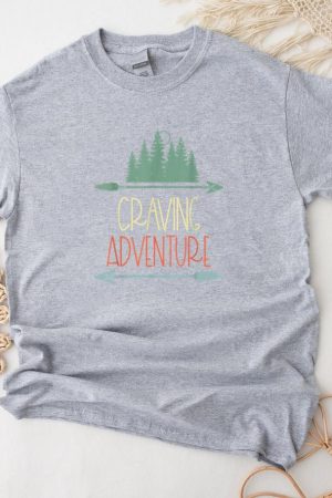 Retro Outdoorsy Forest Hiking Adventure T-Shirt