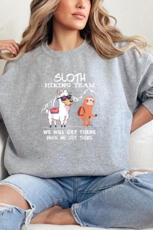 Sloth Hiking Team Sweatshirt