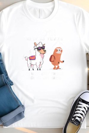 Sloth Hiking Team T Shirt
