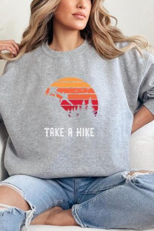 Traveler Hiking Energetic Scenic Sweatshirt