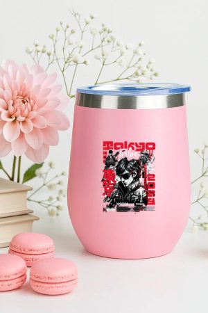 Traveler Motorbike Focused Modern 12oz Tumbler