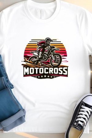 Traveler Motorbike Happy Modern T Shirt