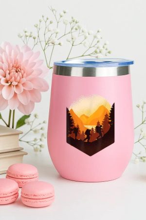 Traveling While Hiking Camping 12oz Tumbler