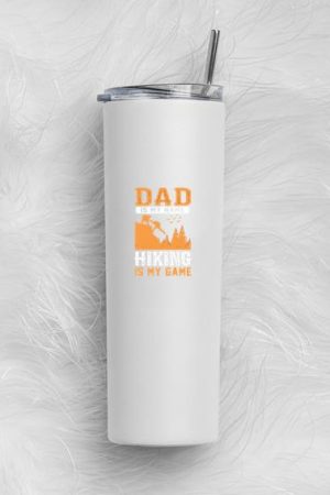 Woman Hiking Relaxed Retro Skinny Tumbler 20oz