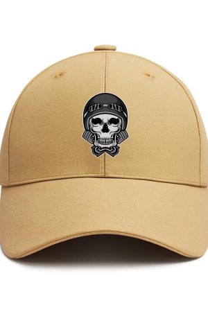 Woman Motorbike Peaceful Classic Cotton Baseball Hat