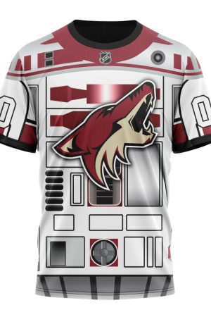 Arizona Coyotes Specialized Star Wars May The 4th Be With You Personalized Name And Number T-Shirt Oregontrailrvpk Shirt