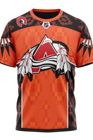 Colorado Avalanche Specialized Design Support Child Live Maters Personalized Name And Number T-Shirt Oregontrailrvpk Shirt