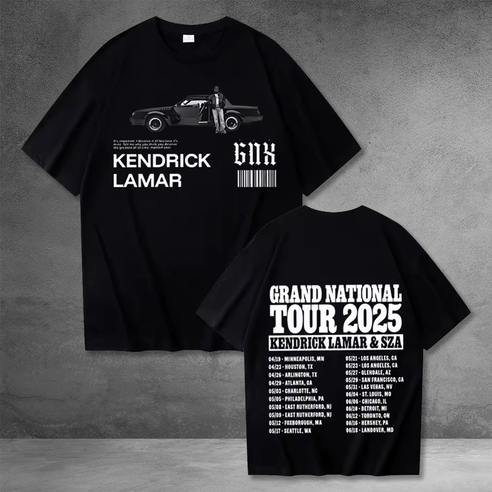 GNX Kendrick Lamar Tour 2025 T-Shirt Oregontrailrvpk Shirt