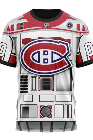 Montreal Canadiens Specialized Star Wars May The 4th Be With You Personalized Name And Number T-Shirt Oregontrailrvpk Shirt
