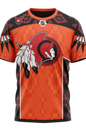 Ottawa Senators Specialized Design Support Child Live Maters Personalized Name And Number T-Shirt Oregontrailrvpk Shirt