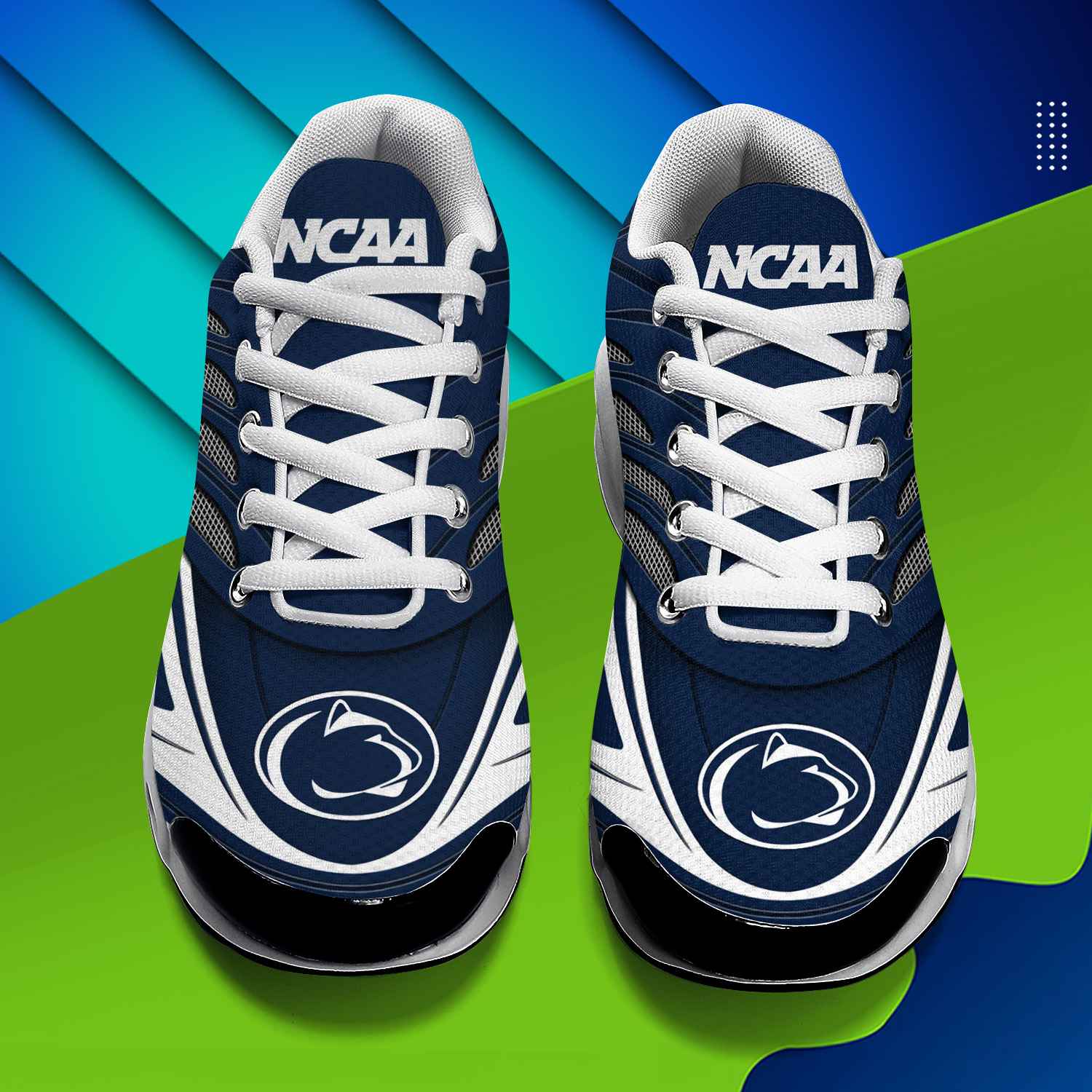 Penn State Nittany Lions Air Max Plus Shoes Sneakers For Men And Women - Image 4