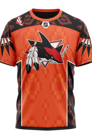 San Jose Sharks Specialized Design Support Child Live Maters Personalized Name And Number T-Shirt Oregontrailrvpk Shirt