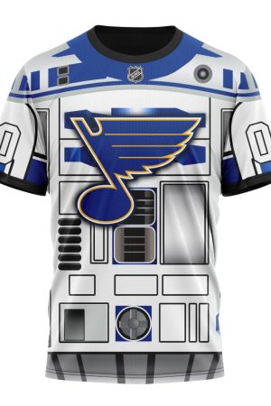 St. Louis Blues Specialized Star Wars May The 4th Be With You Personalized Name And Number T-Shirt Oregontrailrvpk Shirt