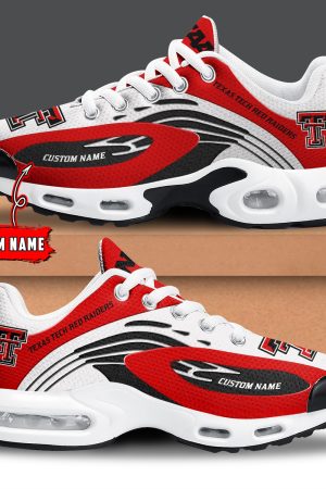 Texas Tech Red Raiders Air Max Plus Shoes Sneakers For Men And Women