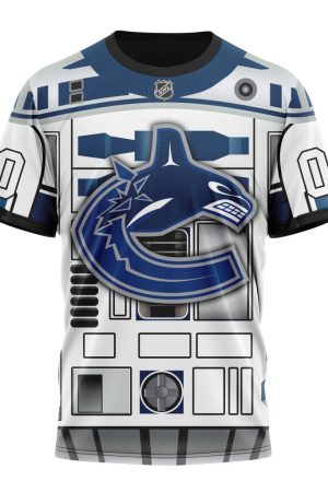 Vancouver Canucks Specialized Star Wars May The 4th Be With You Personalized Name And Number T-Shirt Oregontrailrvpk Shirt